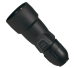 Fiche caoutchouc femelle standard avec terre 16 A - presse-étoupe - IP44 -