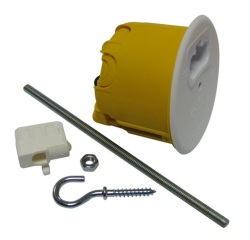 Boite à encastrer pour Luminaire - cloisons sèches - Batibox - D67 mm