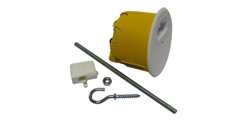Boîte à encastrer - Batibox - cloisons sèche - fiche luminaire - D: 67 mm