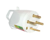 Fiche mâle 3p+t 20a ip44 anneau vrac