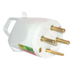 Fiche mâle 3p+t 20a ip44 anneau vrac
