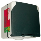 Prise de courant de puissance  20 A - étanche IP 55 - 84x84x59 mm - saillie