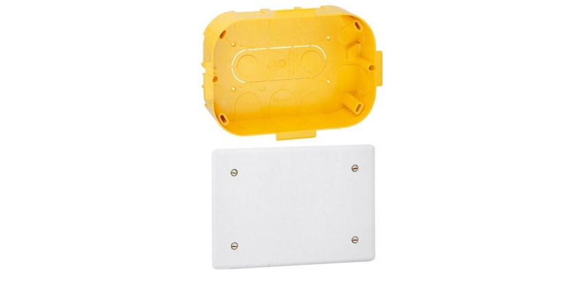 Boîte dérivation à encastrer 160x105x40 /plaque de plâtre