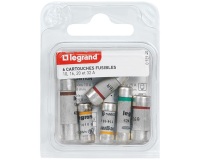 Ensemble de 6 cartouches fusibles  assortis