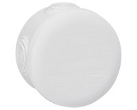 Boite de dérivation - ronde - 70 mm x45 mm - blanc