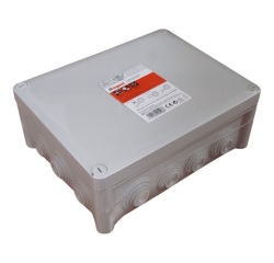 Boîte dérivation 220x170x86 Plexo gris 14 embouts vrac