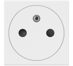 Prise de courant Surface 2P+T - Mosaic - 2 modules - à composer - blanc