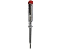 Tournevis testeur basse tension - 100/250V - 3 x 65 mm - jaune/rouge