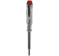 Tournevis testeur basse tension - 100/250V - 3 x 65 mm - jaune/rouge