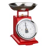 Balance de cuisine mécanique Rouge - 7915011