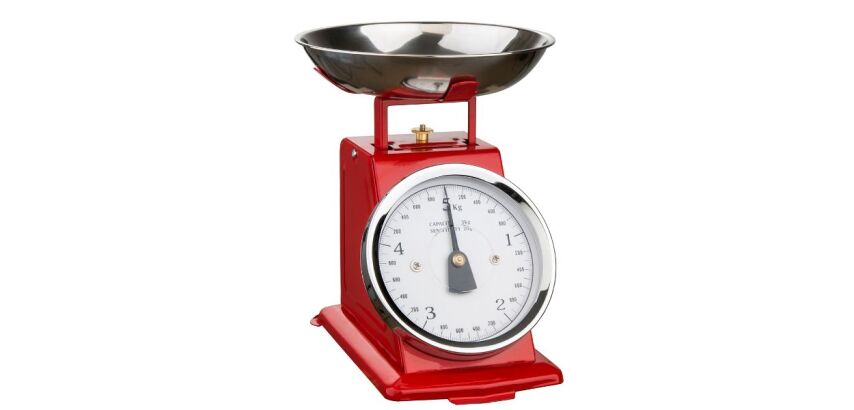 Balance de cuisine mécanique Rouge - 7915011