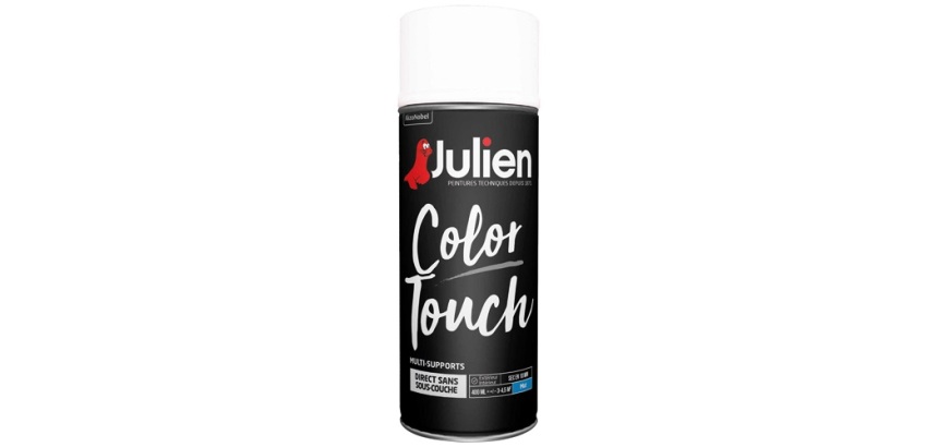 Bombe peinture 400 ml Color Touch Mat - Blanc Neige