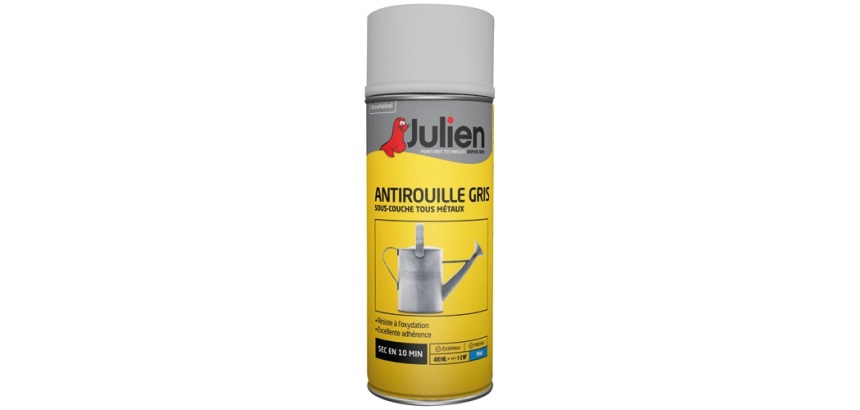 Aérosol antirouille 400 ml - Gris