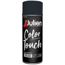 Peinture satin multi-supports Color Touch Julien - Aérosol de 400 ml, noir