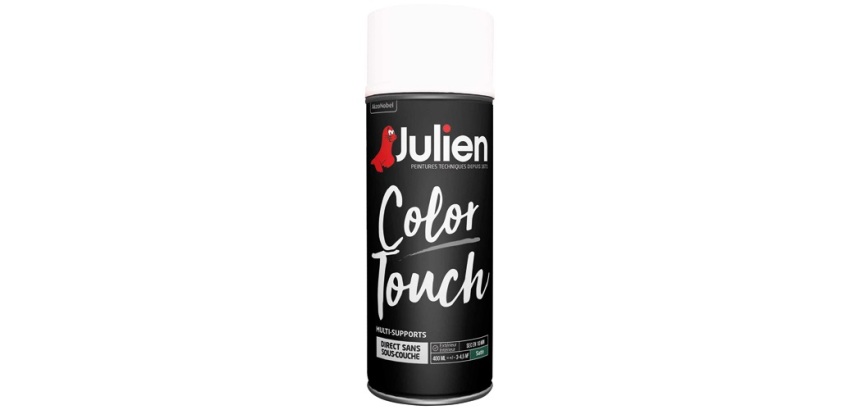 Bombe peinture 400 ml Color Touch Satin - Blanc Neige