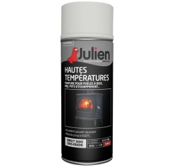 Bombe peinture Haute Température 400 ml - Blanc Brillant