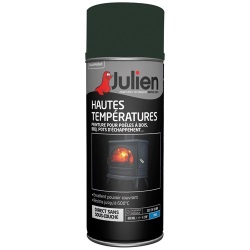 Bombe peinture Haute Température 400 ml Gris Fonte Mat