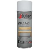 Vernis spécial bois Julien - Aérosol de 400 ml, incolore brillant