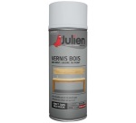 Vernis spécial bois Julien - Aérosol de 400 ml, incolore satin