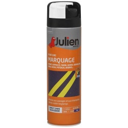 Peinture marquage mat aérosol 500 ml blanc