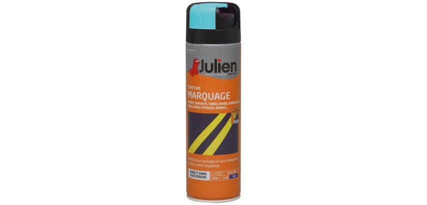 Bombe peinture Marquage 500 ml - Bleu Mat