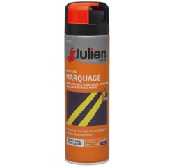 Bombe peinture Marquage 500 ml - Orange Fluo