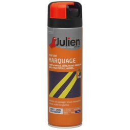 Peinture de marquage Julien - Aérosol de 500 ml, fluo