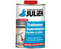 Traitement imperméabilisant façades et toitures mat 1 L incolore