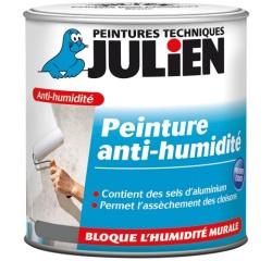 Peinture anti-humidité intérieure hydropro 2.5 L blanc satiné