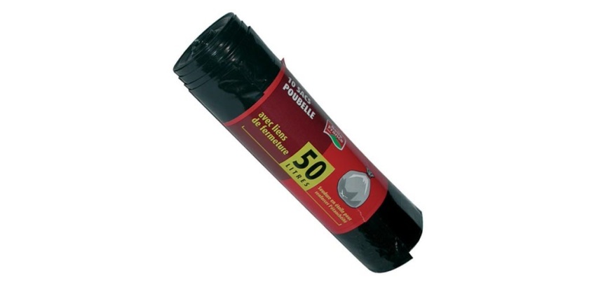 Sac poubelle 50 L x 10