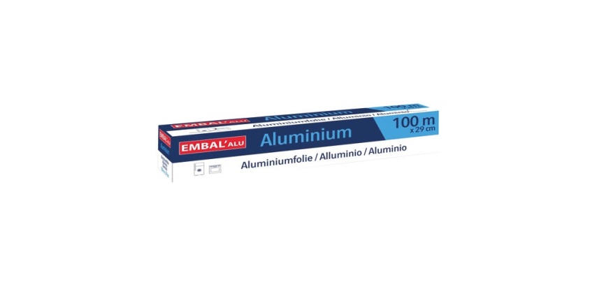 Aluminium ménager - 100 m x 0.29 m