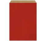 Sachet Kraft - 27+7 x 45 cm - rouge