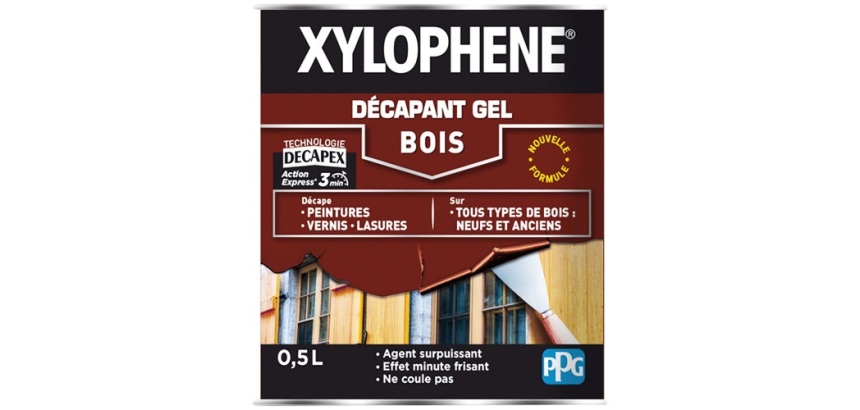 Décapant gel - Bois - Decapex - Pot 0.5 L