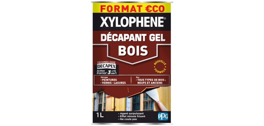 Décapant gel - Bois - Decapex - Pot 1 L