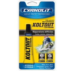 Colle multi-matériaux - Kolfort - Super résistante - Tube - 20 mL