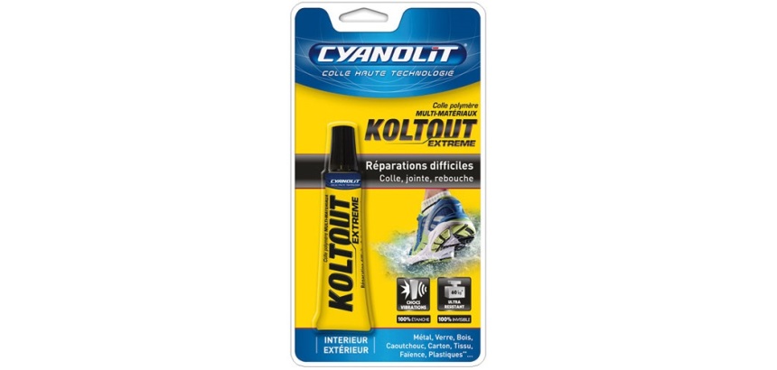 Colle multi-matériaux - Kolfort - Super résistante - Tube - 20 mL