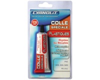 Colle - spéciale plastique rigides - puissante et rapide - 50 mL