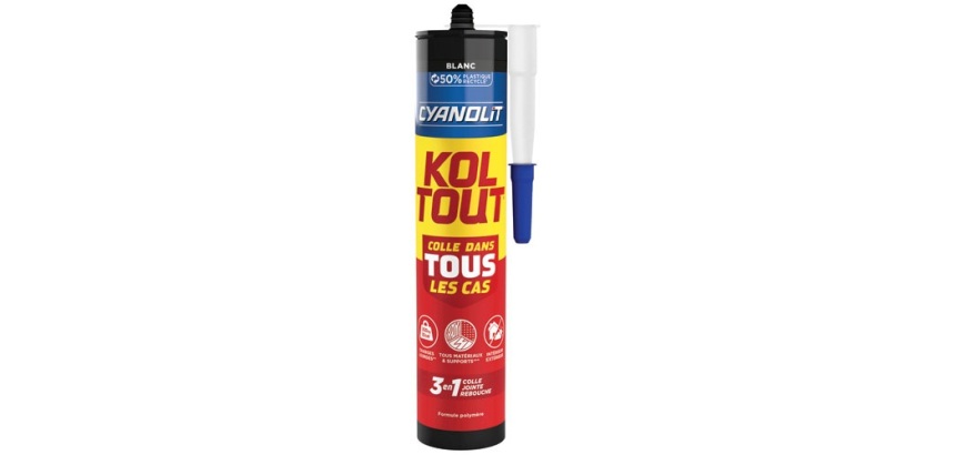 Cyanolit colle Koltout blanc cartouche 290 ml