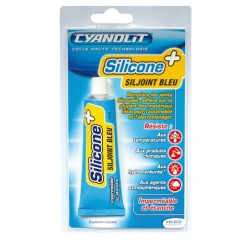 Cyanolit joint silicone Siljoint bleu 50ml