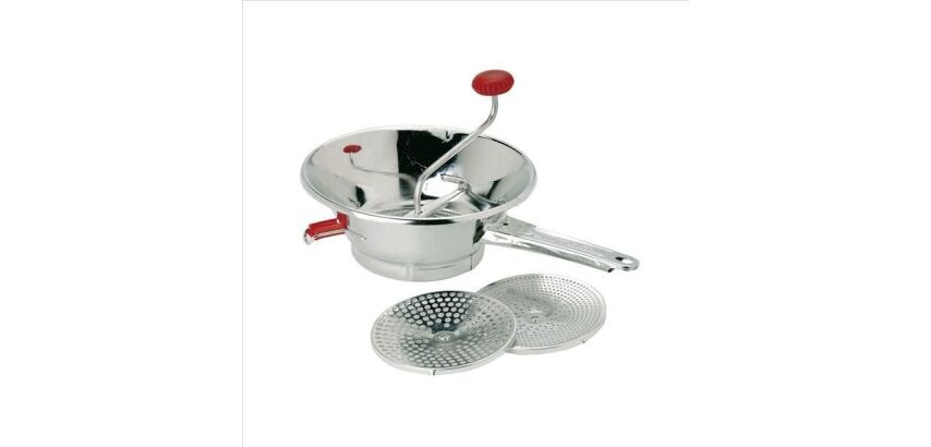 Passe légumes inox 24 cm 3 grilles