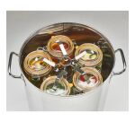 Stérilisateur électrique 32 L / 10 bocaux Inox - 11580