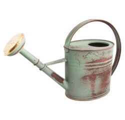 Arrosoir - ovale - 4L - vert vieilli