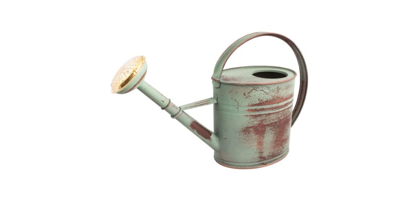 Arrosoir - ovale - 4L - vert vieilli