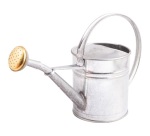 Arrosoir - rond - 1L - acier galvanisé