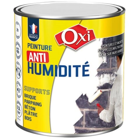 Peinture antihumidité 500ml Oxi