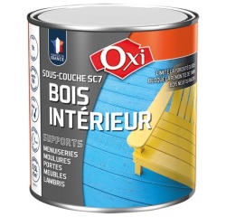 Peinture - sous-couche SC7 - bois intérieur - 0.5 L - blanc mat