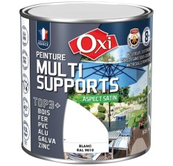 Peinture Satin Multi-supports 0.5 L Top 3+ - Blanc