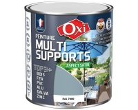 Peinture Satin Multi-supports 0.5 L Top 3+ - Gris Foncé