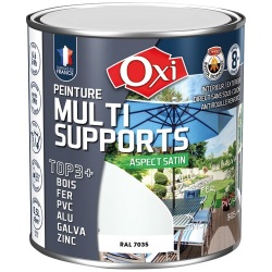 Peinture satin - TOP 3+ - multi-supports - intérieur et extérieur - 500 mL