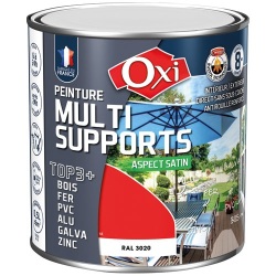 Peinture satin - TOP 3+ - multi-supports - intérieur et extérieur - 500 mL